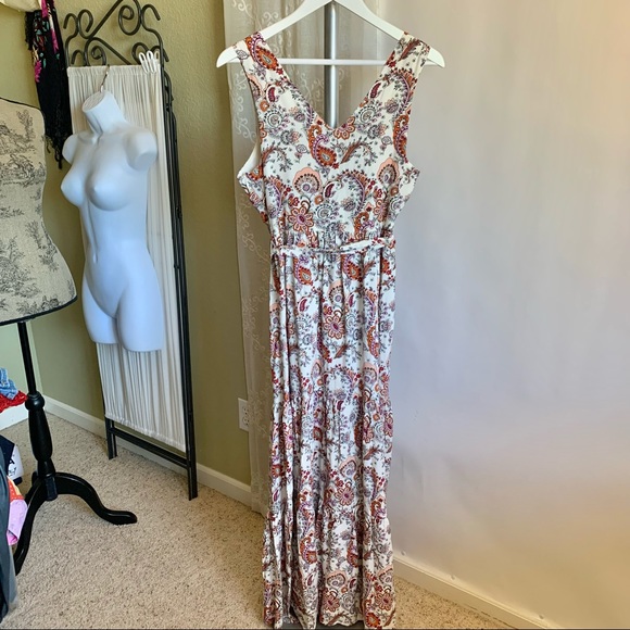 NWT Rachel Zoe Tiered Maxi Dress - Picture 4 of 9